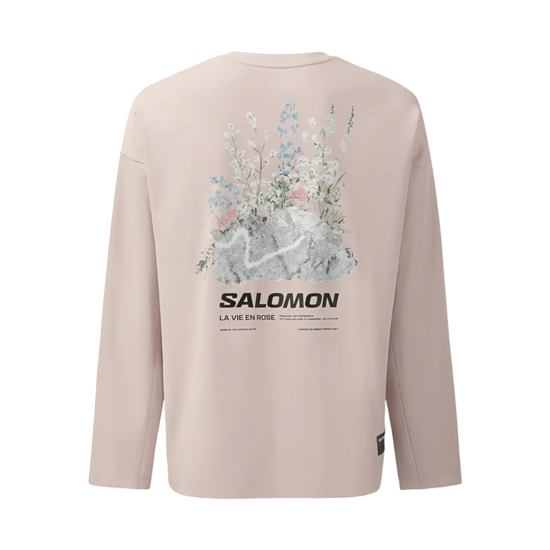 살로몬  플뢰르 소바쥬 풀오버 무화과 핑크(Salomon Fleur Sauvage Pullover Fig Pink) - 2
