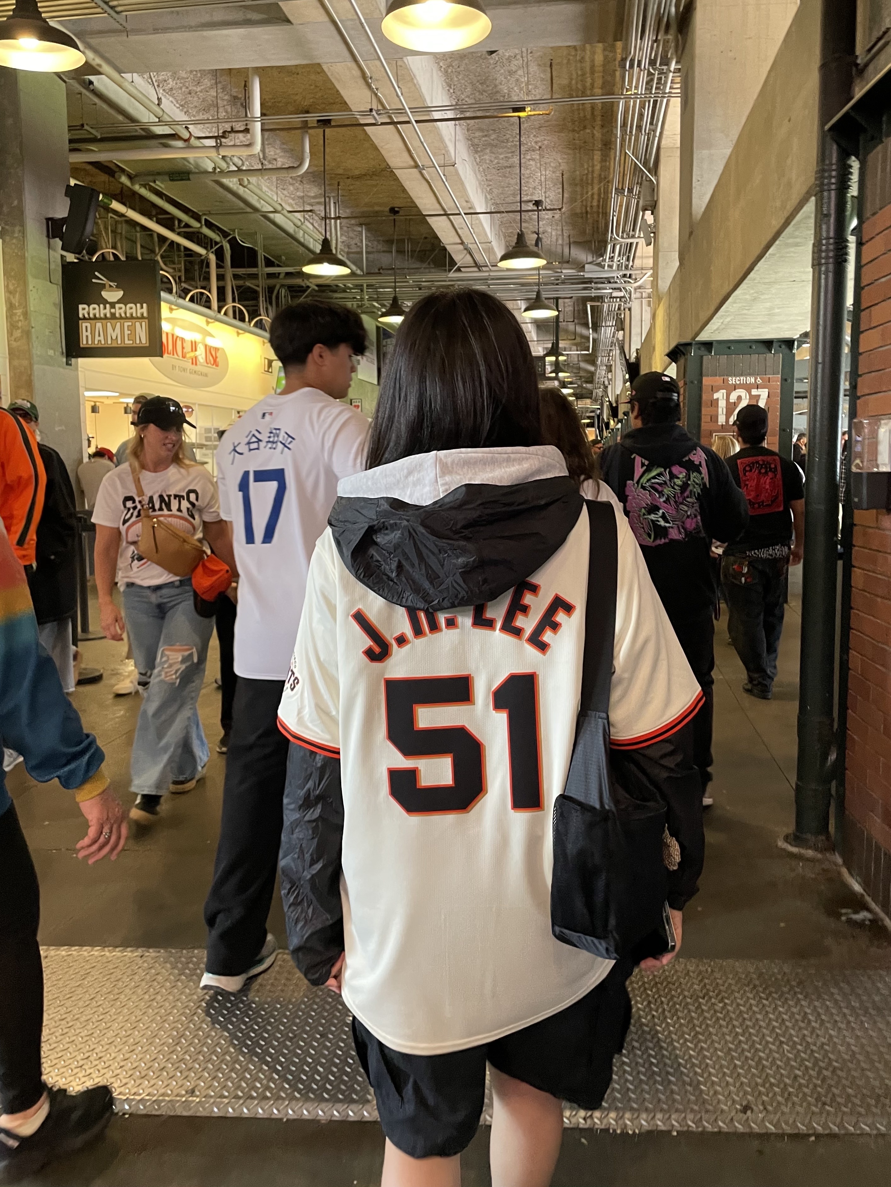 Nike MLB San Francisco Giants Lee Jung Hoo Home Limited Jersey Coconut Milk, Montbell Pocketable Light Shoulder Bag Small Black 착용 스타일 - 3