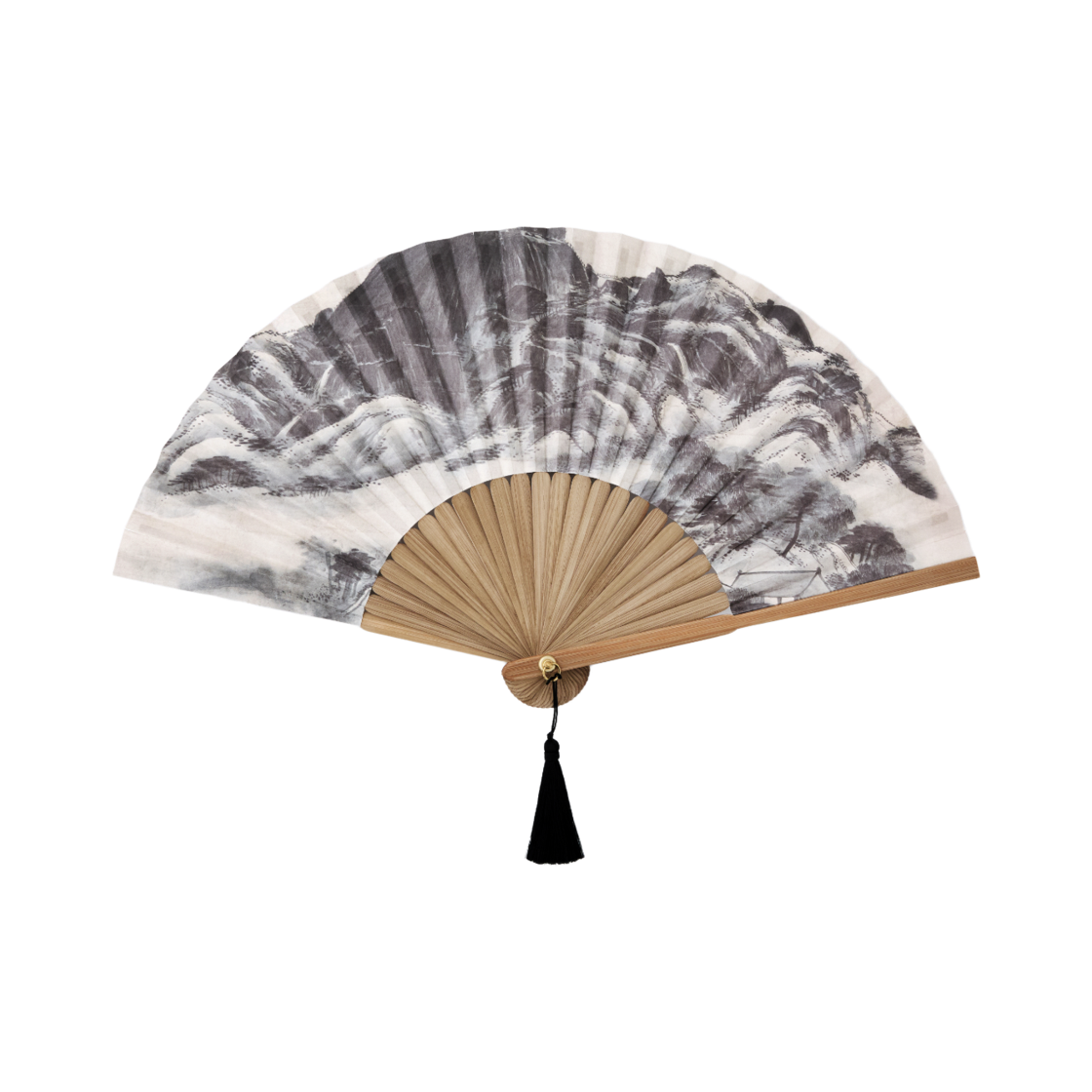 뮷즈 접이 부채 인왕제색도(MU:DS Folding Fan Inwangjesekdo)