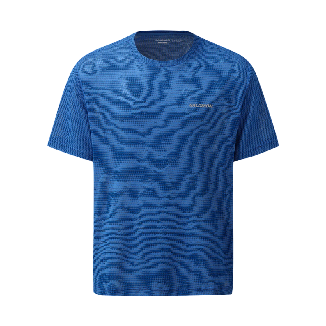 LD0087700 Salomon Ebully Jacquard Short Sleeve Blue