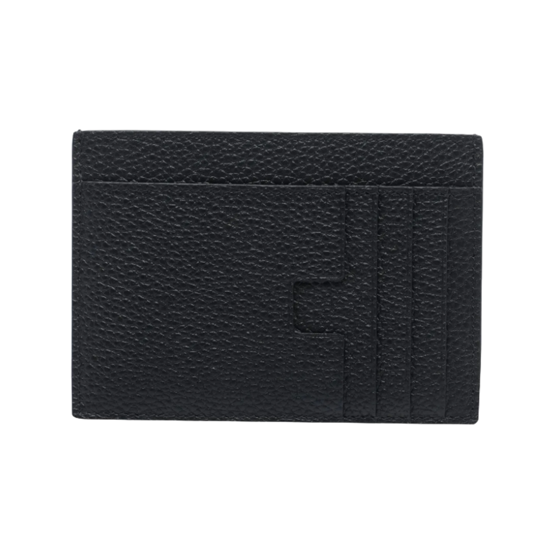 톰포드 로고 엠보스드 렉탱글 카드 홀더 블랙(Tom Ford Logo Embossed Rectangle Card Holder Black) - 2