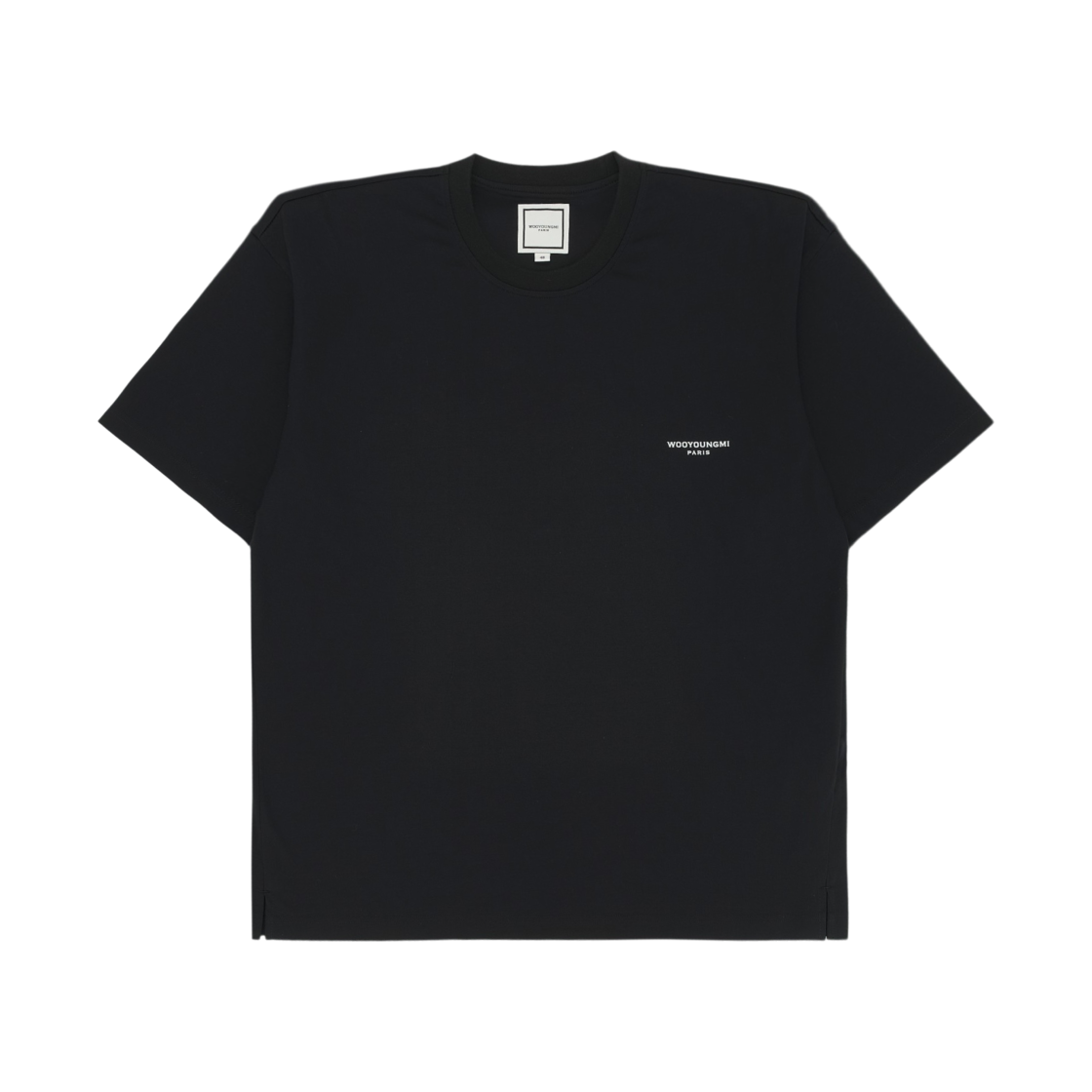 우영미 분수 그래픽 티셔츠 블랙 - 26FW(Wooyoungmi Fountain Graphic T-Shirt Black - 26FW) - 2
