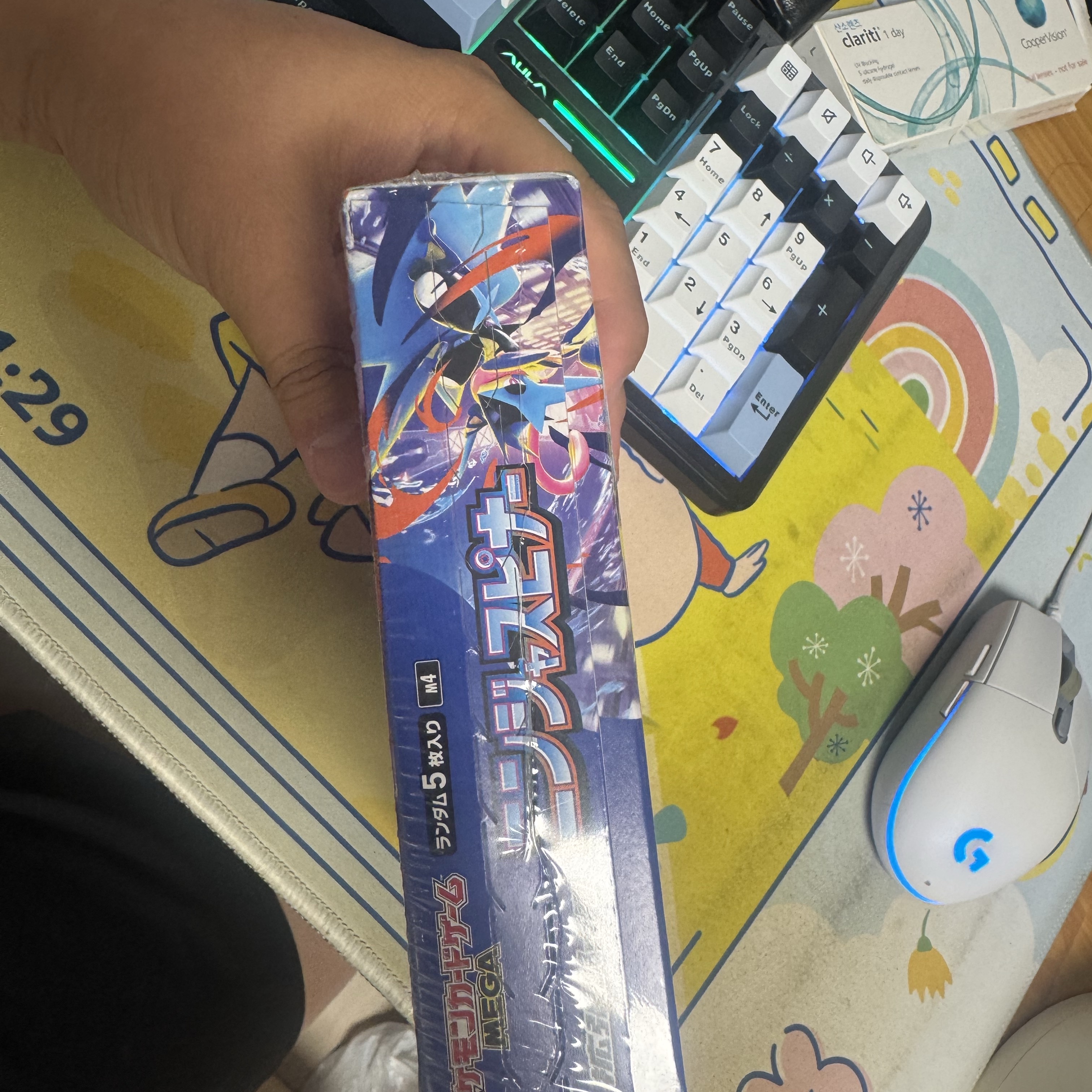 Pokemon TCG MEGA Expansion Pack Ninja Spinner 1 Box (Pack of 30/Japanese Ver.) 착용 스타일 - 5