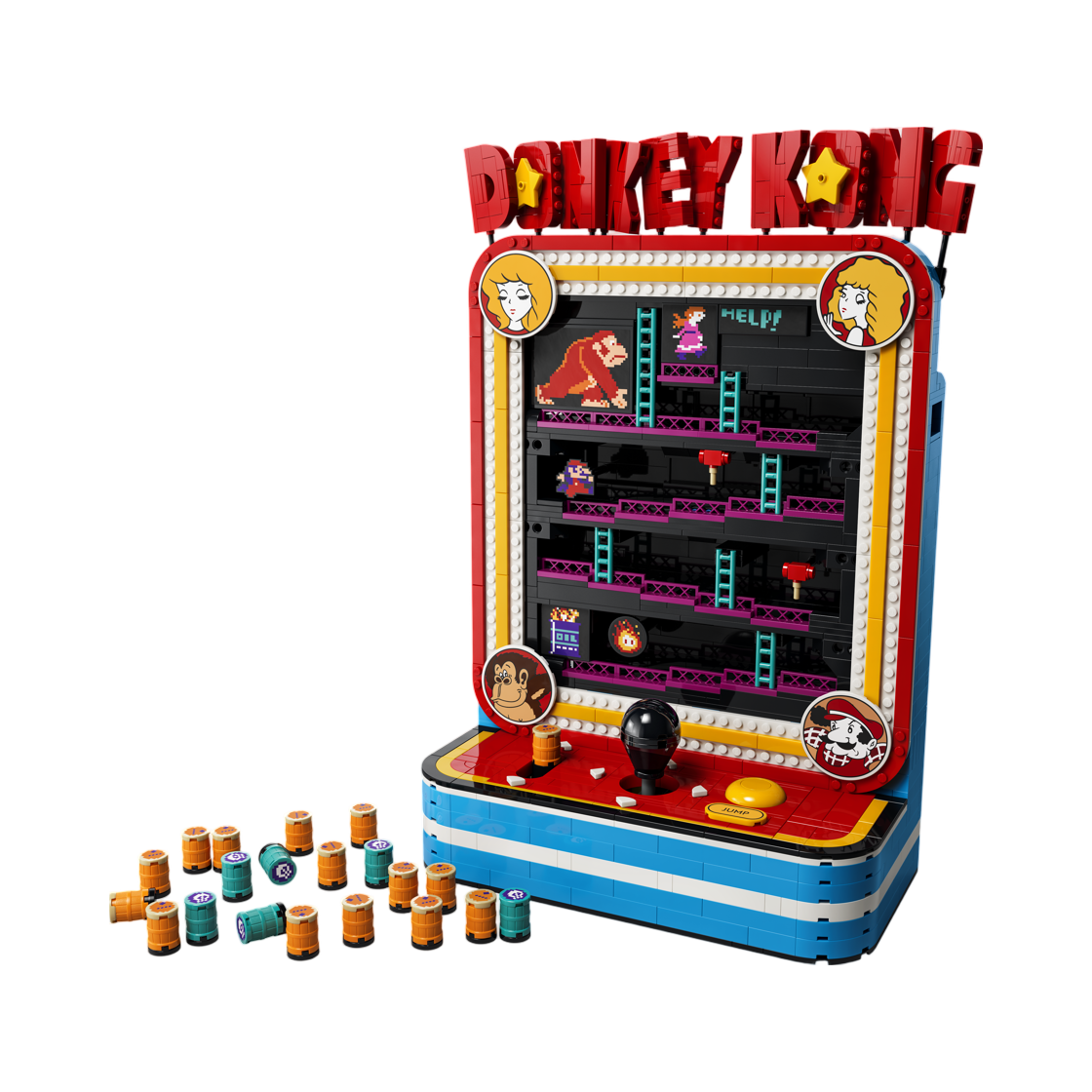72051 Lego Super Mario Donkey Kong Arcade