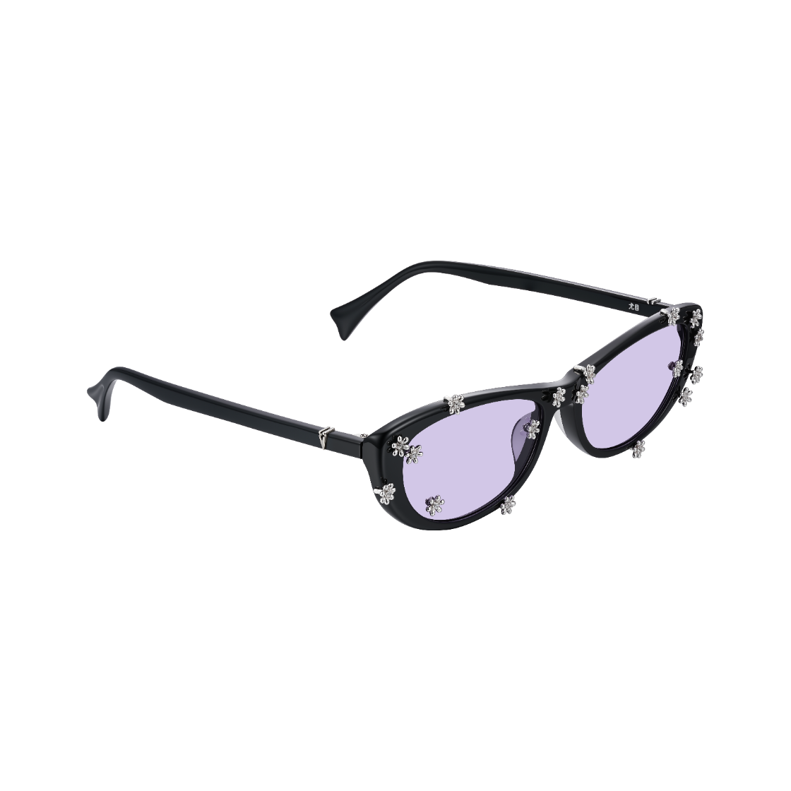 위민 플라워 선글라스 퍼플 - 26FW(Yvmin Flower Sunglasses Purple - 26FW) - 2