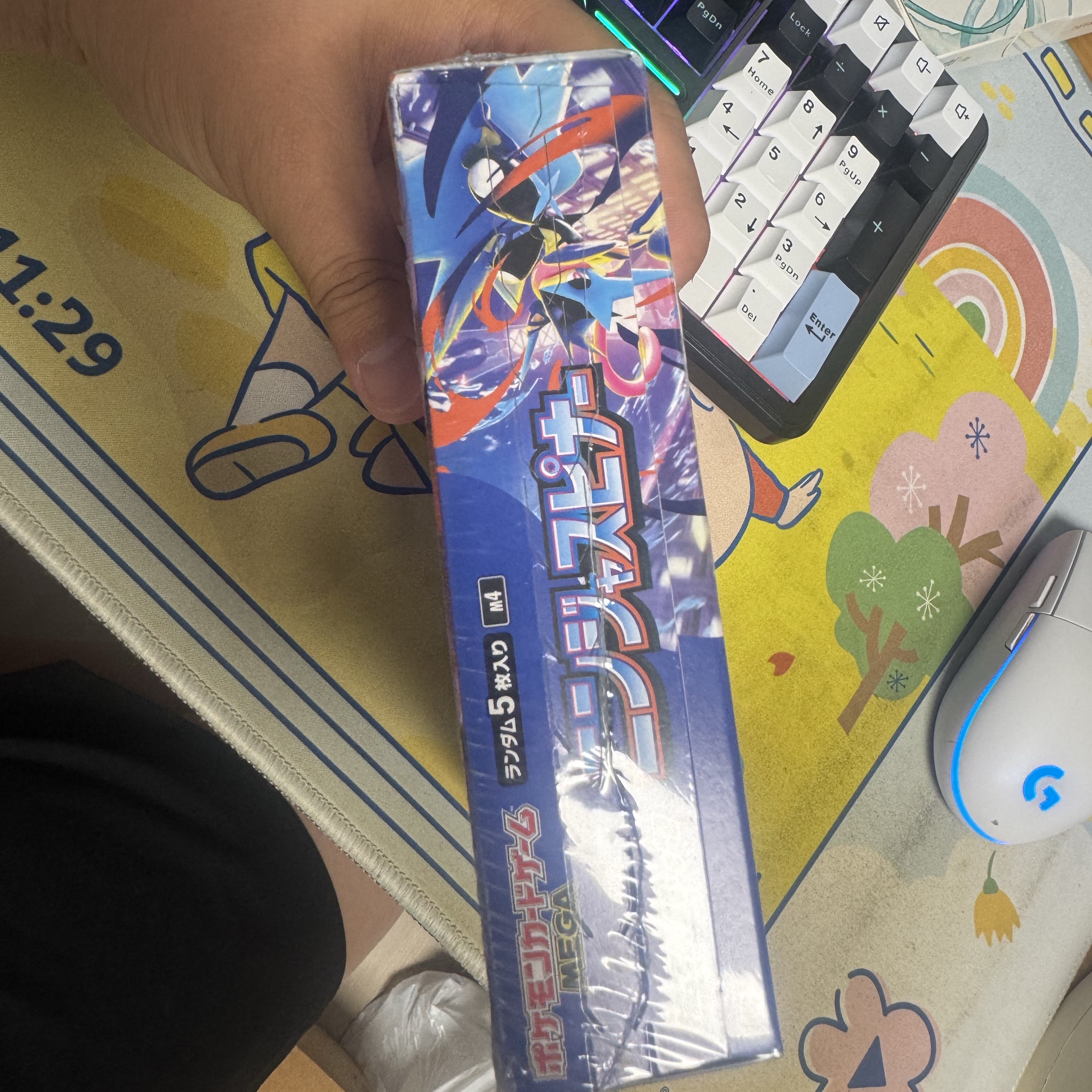 Pokemon TCG MEGA Expansion Pack Ninja Spinner 1 Box (Pack of 30/Japanese Ver.) 착용 스타일 - 6