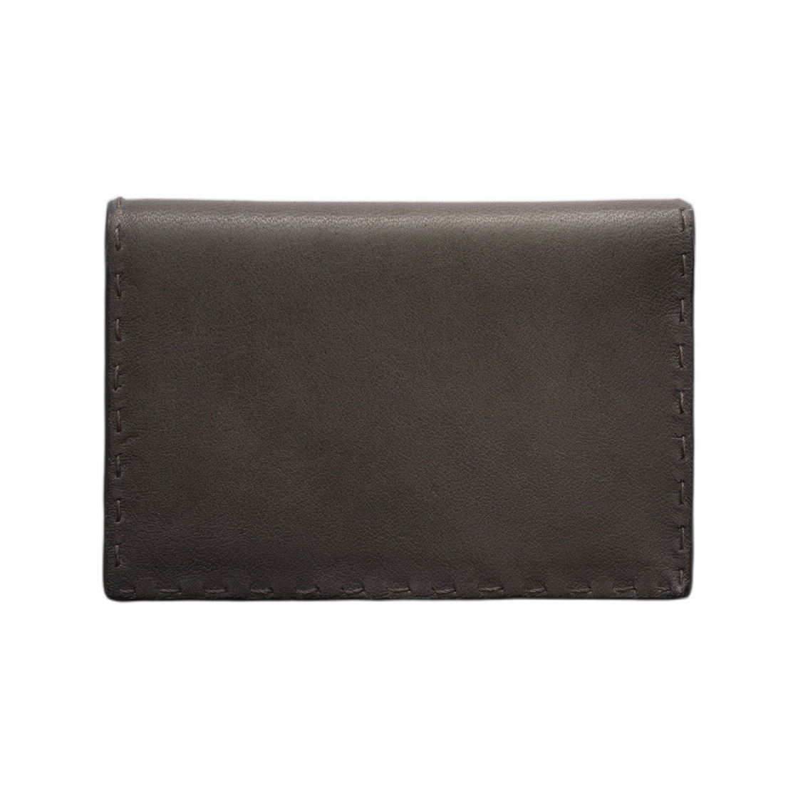 프라다 앤틱 레더 카드 홀더 그래파이트(Prada Antiqued Leather Card Holder Graphite) - 2