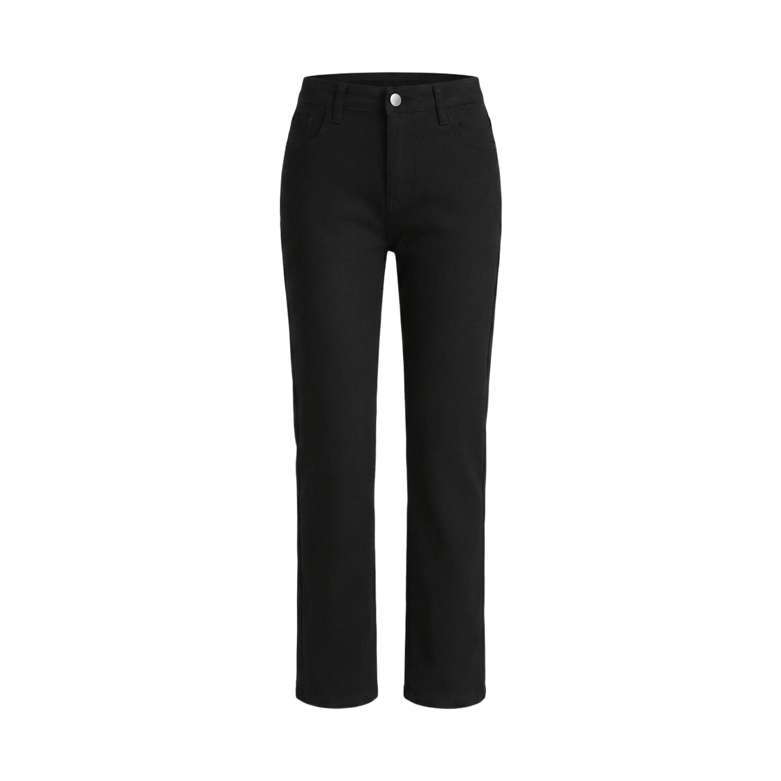 GW3635 GCLIP Heatandard Fleece-Lined Secret Banding Slim Straight Leg Pants