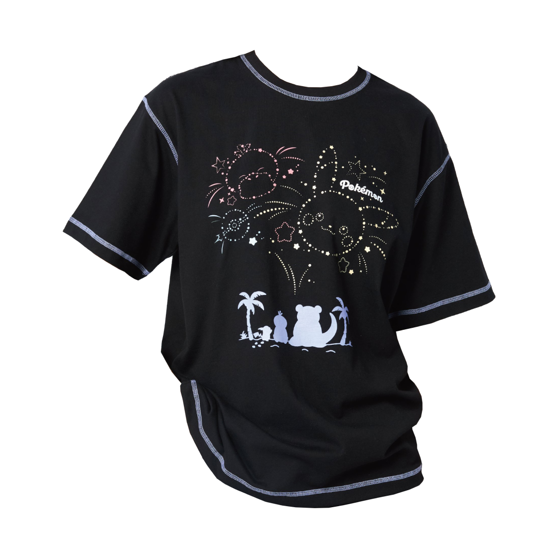 - Pokemon Chilln Summer Days T-Shirts Black