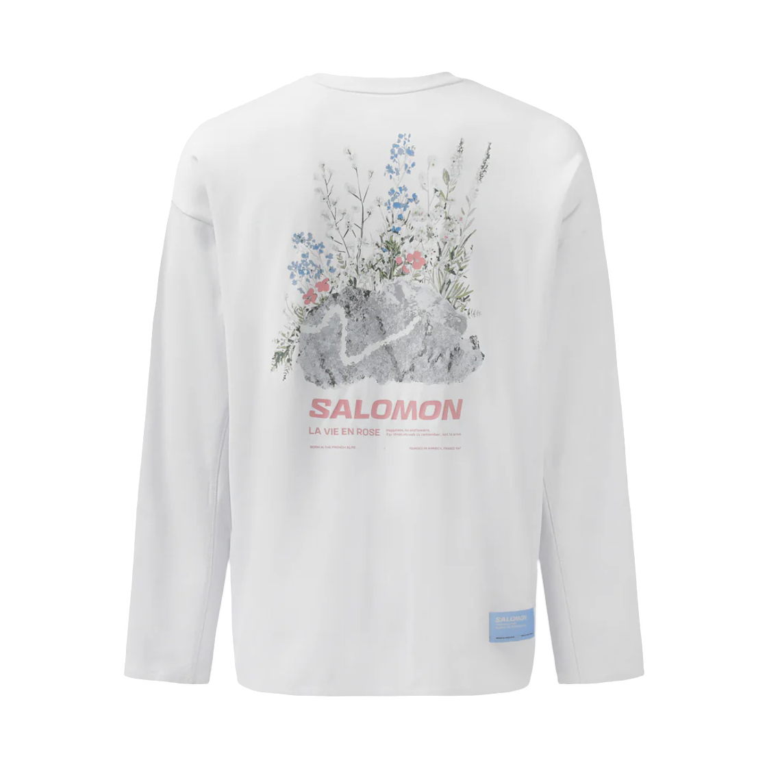 살로몬  플뢰르 소바쥬 풀오버 쿨 그레이(Salomon Fleur Sauvage Pullover Cool Gray) - 2