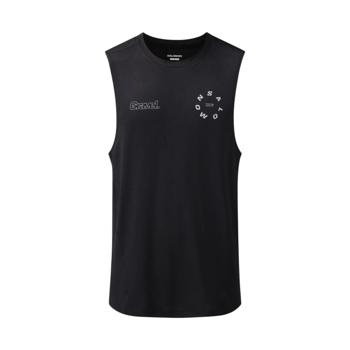 LD0116500 Salomon Aero Circul Jacquard Sleeveless Black