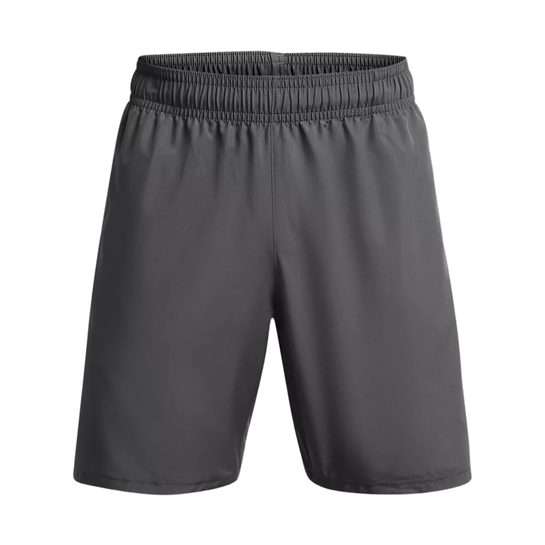 1383356-025 Under Armour UA Tech Woven Wordmark 8.25 Inch Shorts Castlerock White