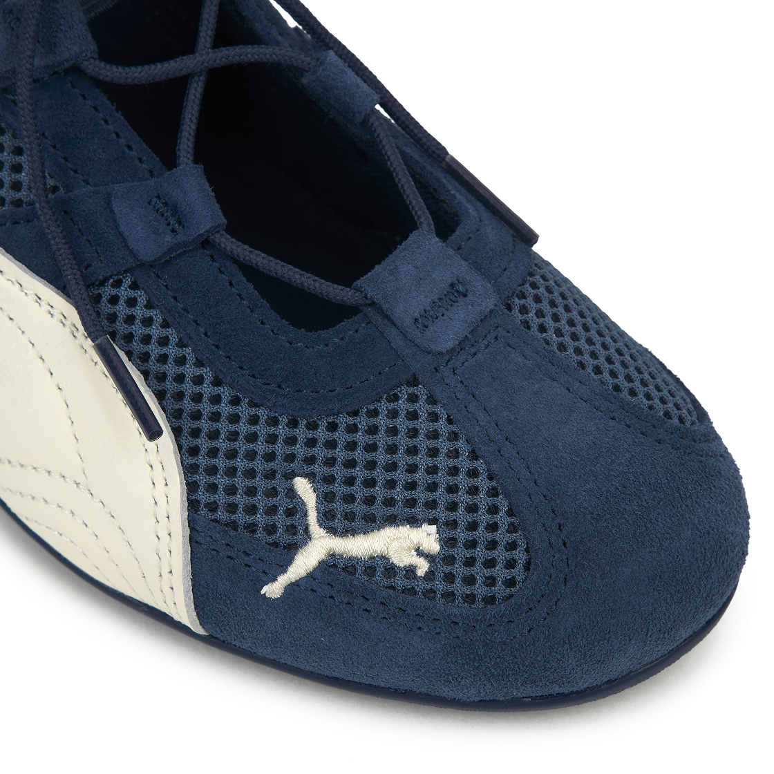 (W) 푸마 스피드캣 고 블루 화이트((W) Puma Speedcat Go Blue White) - 7