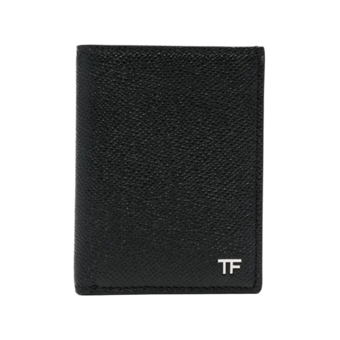 톰포드 로고 텍스처드 그레인 레더 카드 월렛 블랙(Tom Ford Logo Textured Grain Leather Card Wallet Black)