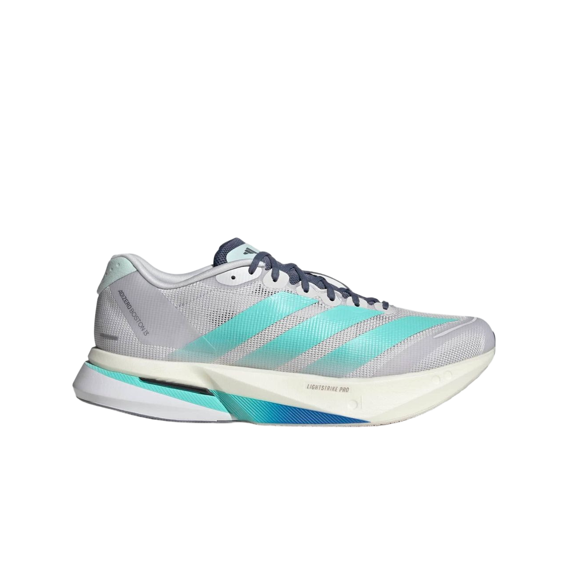 KH8858 Adidas Adizero Boston 13 Dash Grey Flash Aqua