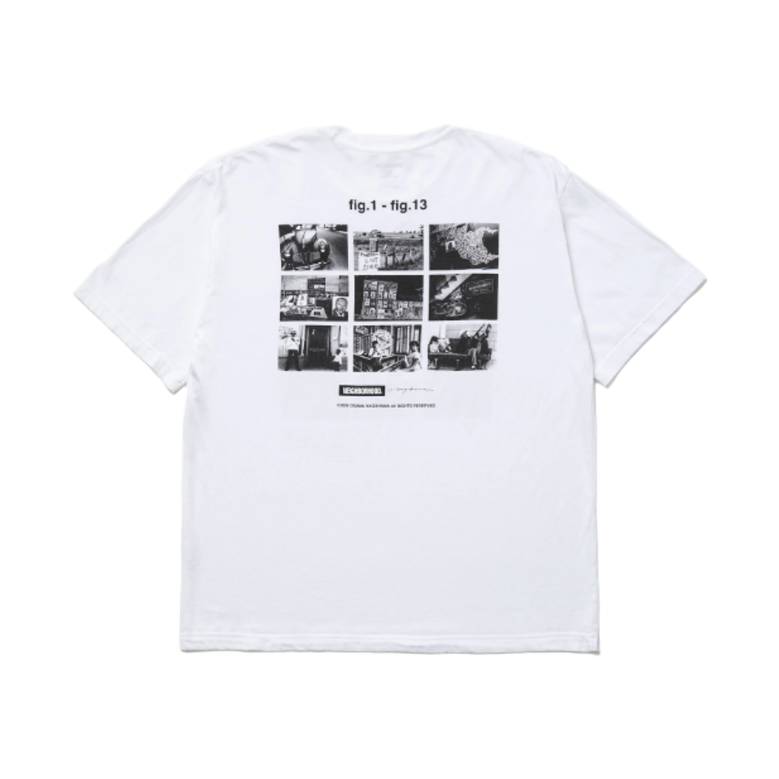 네이버후드 x 나가하마 오사무 숏슬리브 티셔츠-4 화이트(Neighborhood x Osamu Nagahama S/S T-Shirt-4 White) - 2