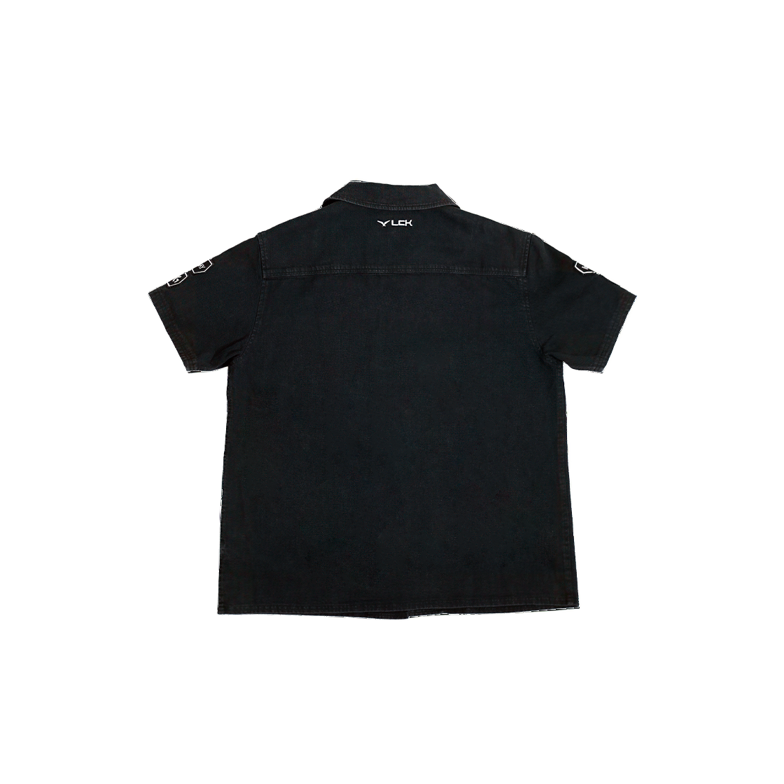 [KREAM 단독] 디플러스 기아 x 메아 데님 유니폼 하프 셔츠 블랙([KREAM 단독] Dplus Kia x Mea Denim Uniform Half Shirts Black) - 2