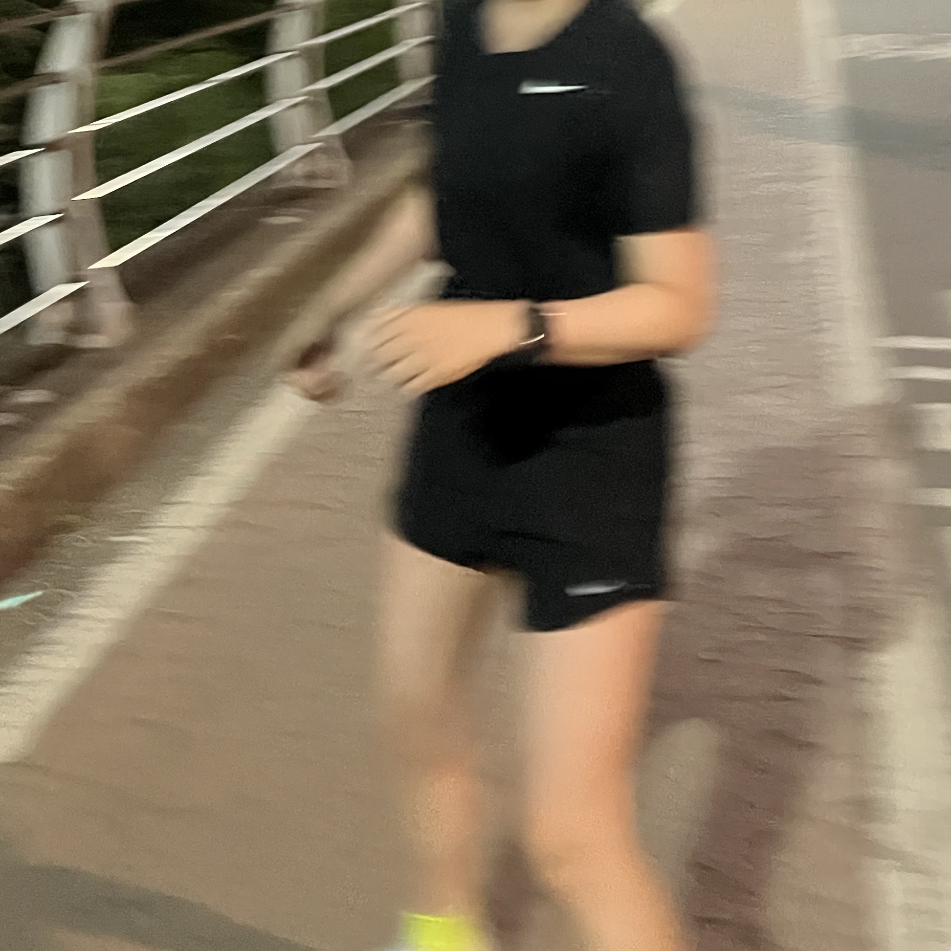 Nike Dri-Fit Park 7 T-Shirt Black, Apple Watch Series SE 3rd 44mm GPS Midnight Aluminum Case with Sport Band M/L Midnight (Korean Ver.) 착용 스타일 - 1