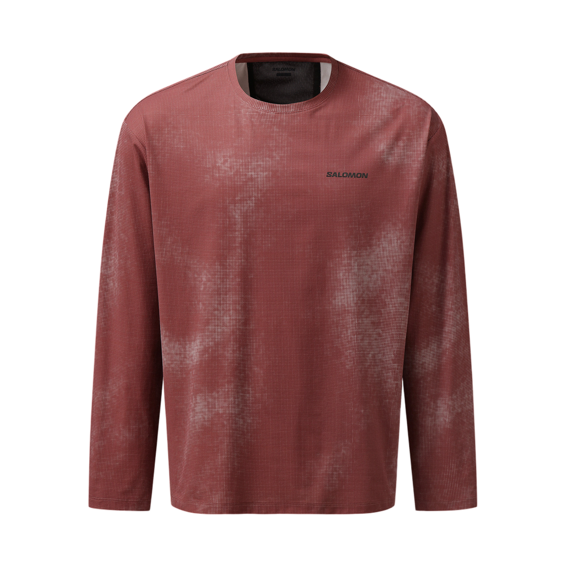 LD0415100 Salomon Pulsewave Mesh Long Sleeve Chili