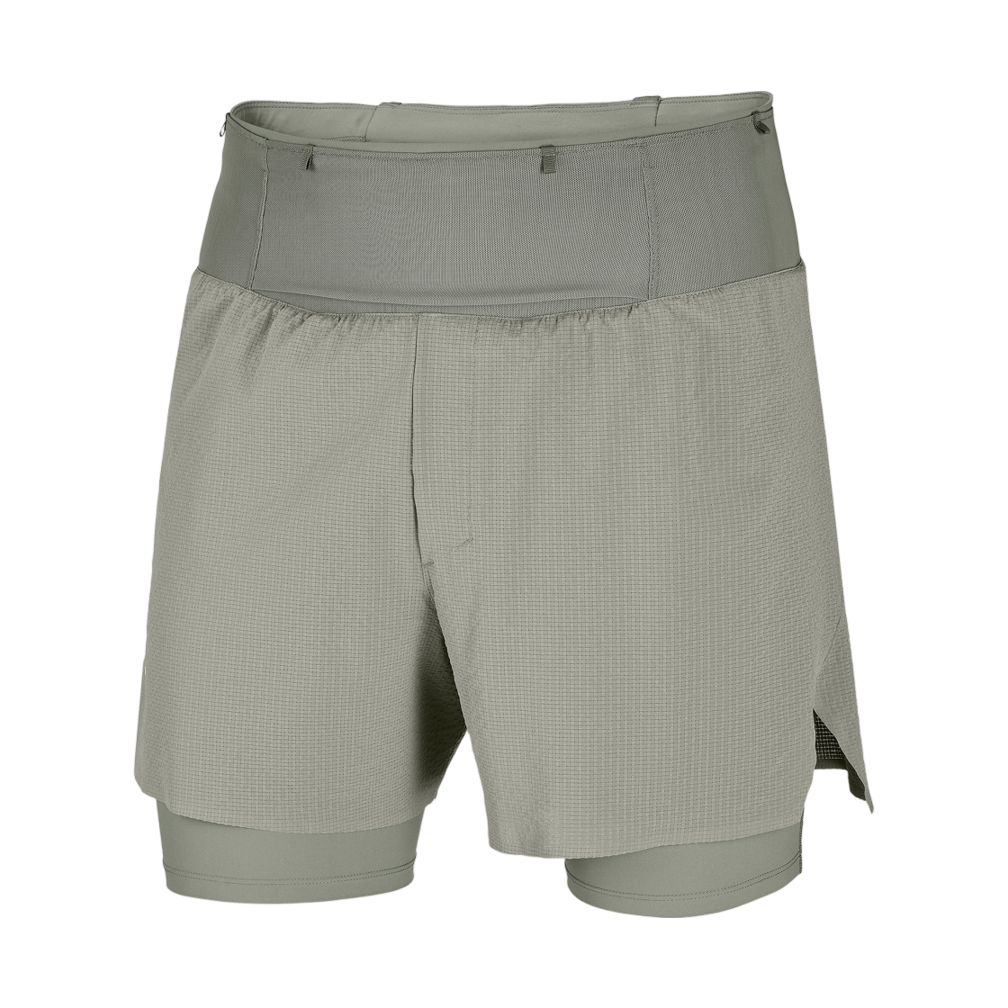 LC2931700 Salomon Sense Aero 2-in-1 Trail Shorts 5-Inch Light Khaki