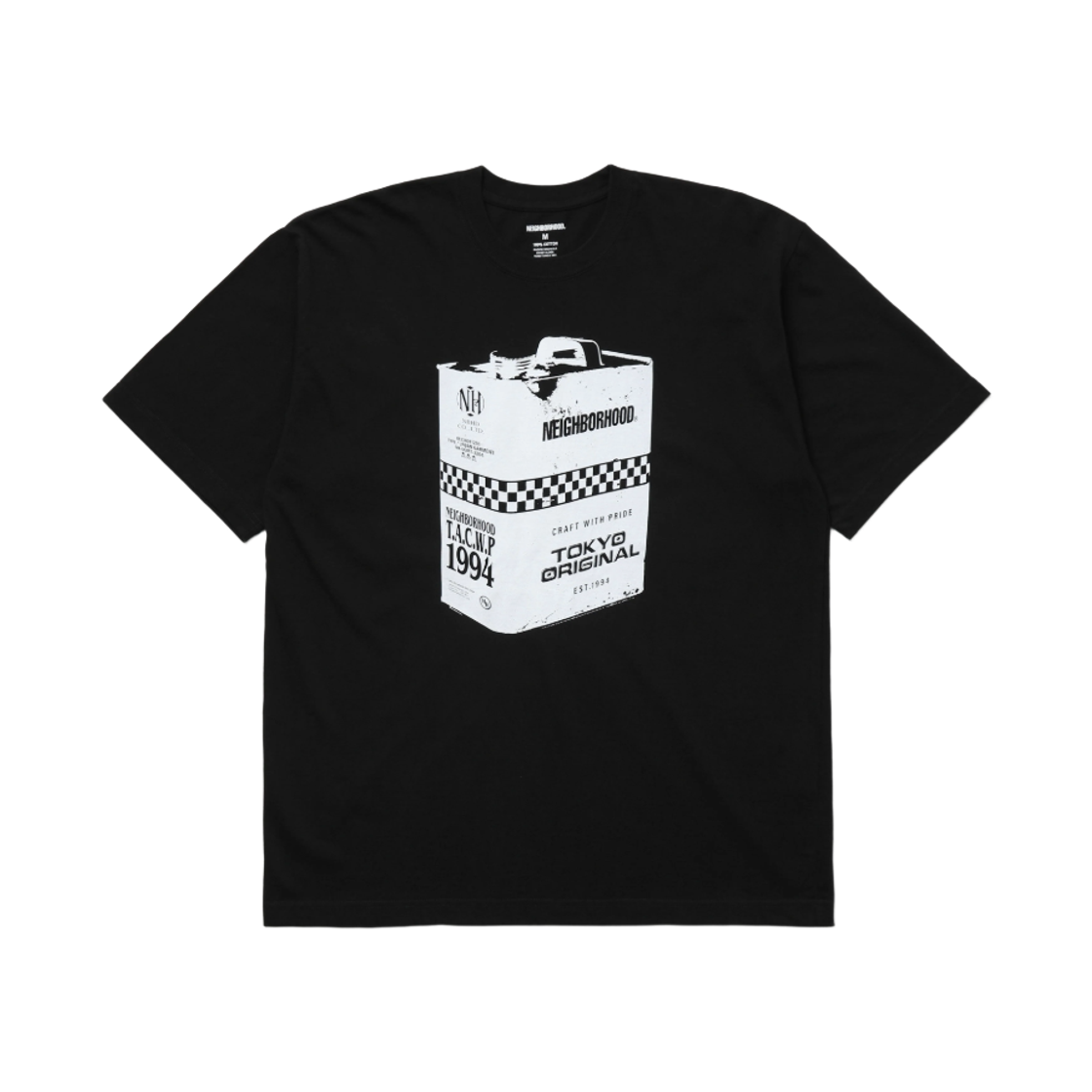 네이버후드 261 스팟 숏슬리브 티셔츠-1 블랙(Neighborhood 261 Spot S/S T-Shirt-1 Black)