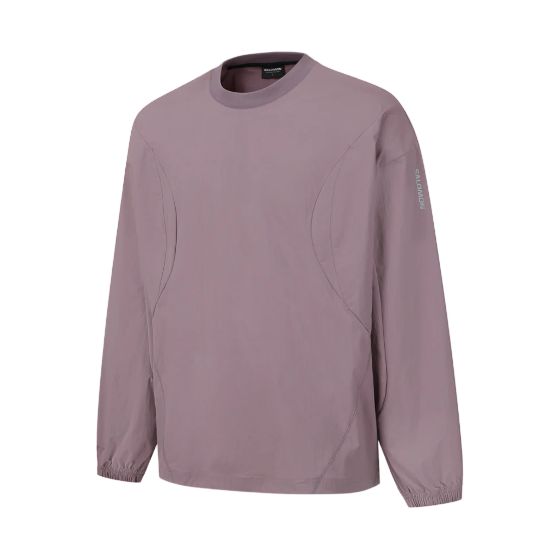 LC3070100 Salomon Slate Woven Pullover V2 Grayish Pink