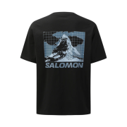 Salomon Hiking Pathfinder Short Sleeve Black