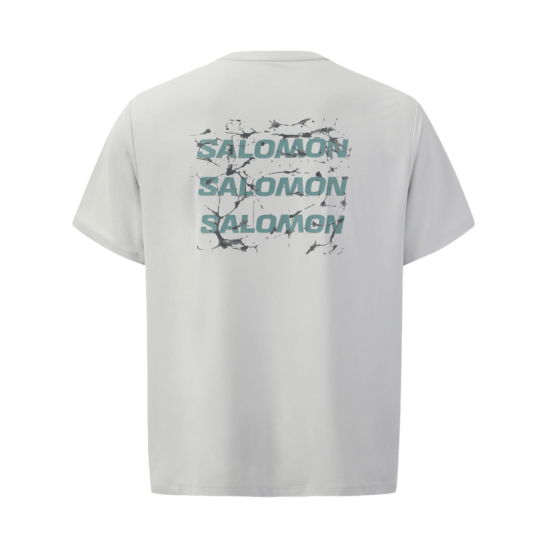 살로몬 펄스웨이브 러닝 숏슬리브 그레이(Salomon Pulsewave Running Short Sleeve Gray) - 2
