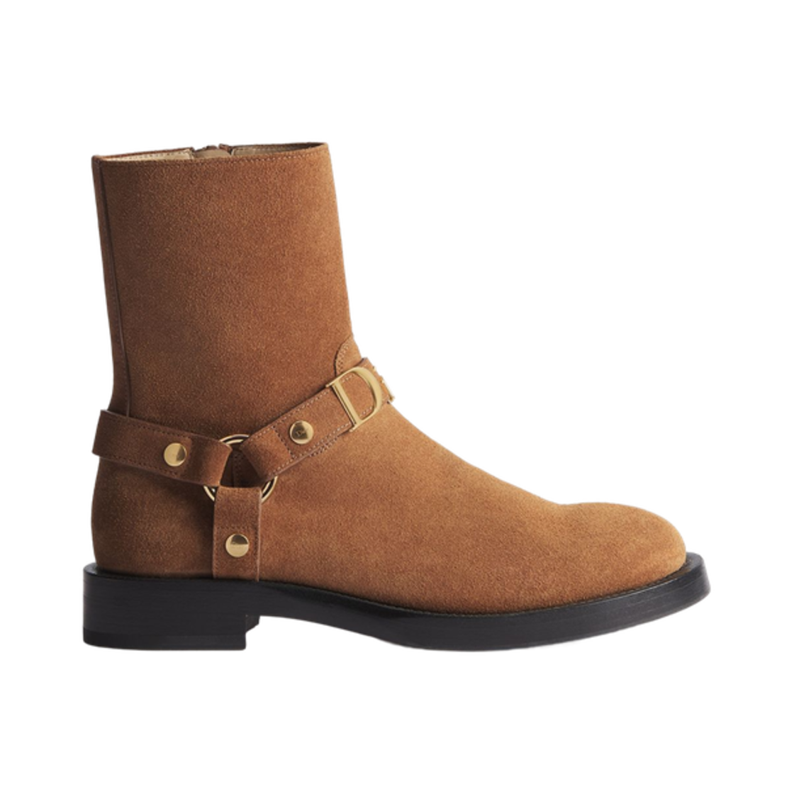 KDT314SUE-S02T (W) Dior Volt Ankle Boot Suede Calfskin Cognac Brown