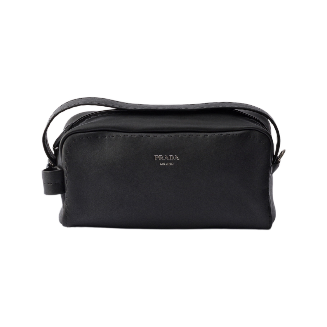 2VH223-2ZQ4-F0002 Prada Nappa Leather Shoulder Bag Black