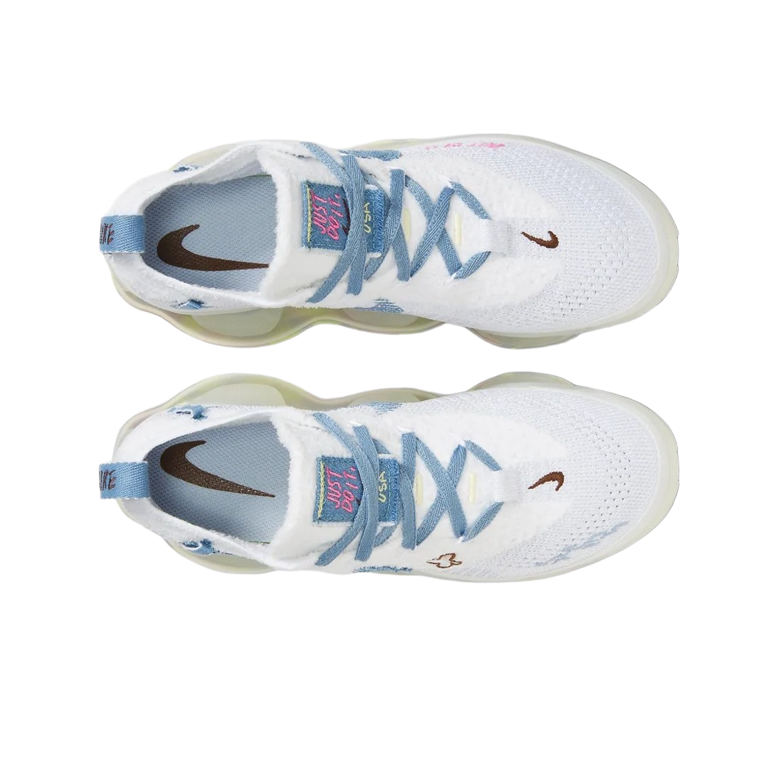 (W) 나이키 에어맥스 스콜피온 FK 화이트 블루 위스퍼((W) Nike Air Max Scorpion FK White Blue Whisper) - 2