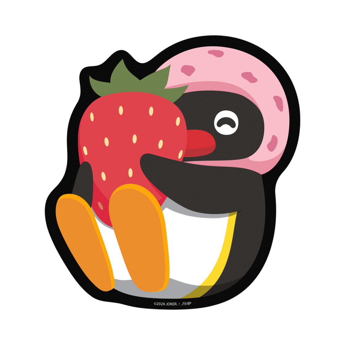 PCR-MPBK PINGU'S CREAMERY Mouse Pad - BLACK