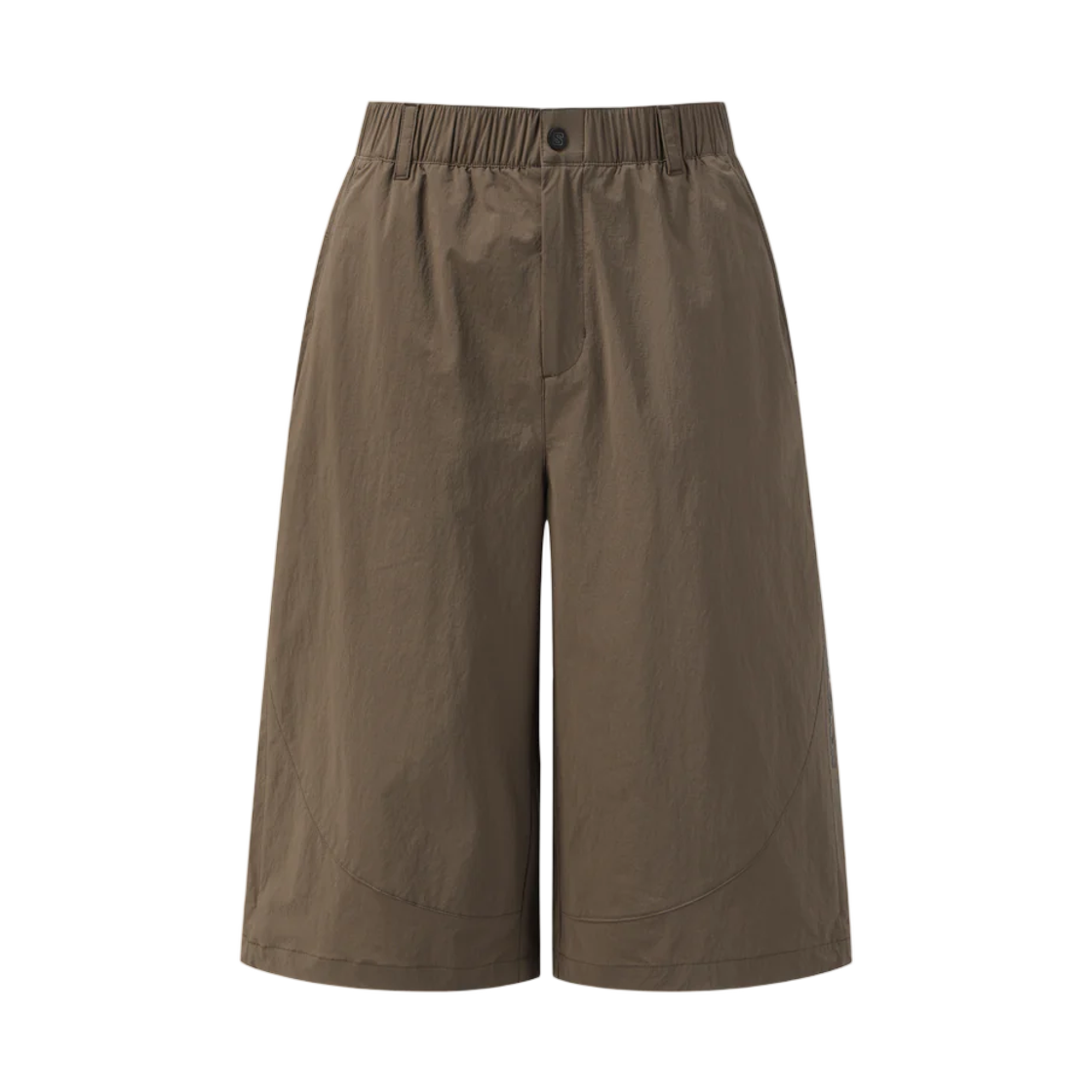 LD0114700 Salomon Lined Three-Quarter Shorts Coffee Brown