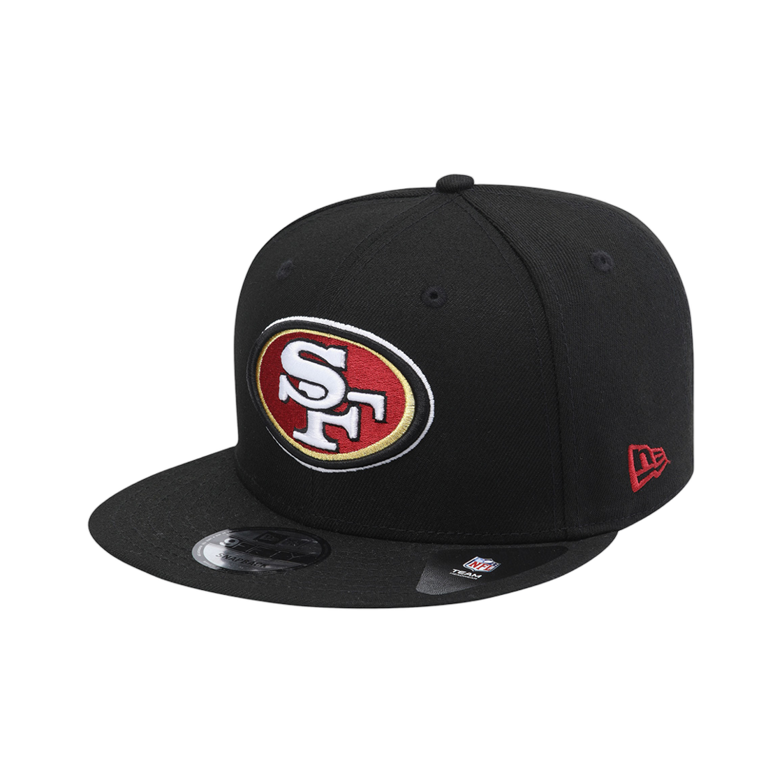 11872947 New Era NFL San Francisco 49ers Basic Snapback Black