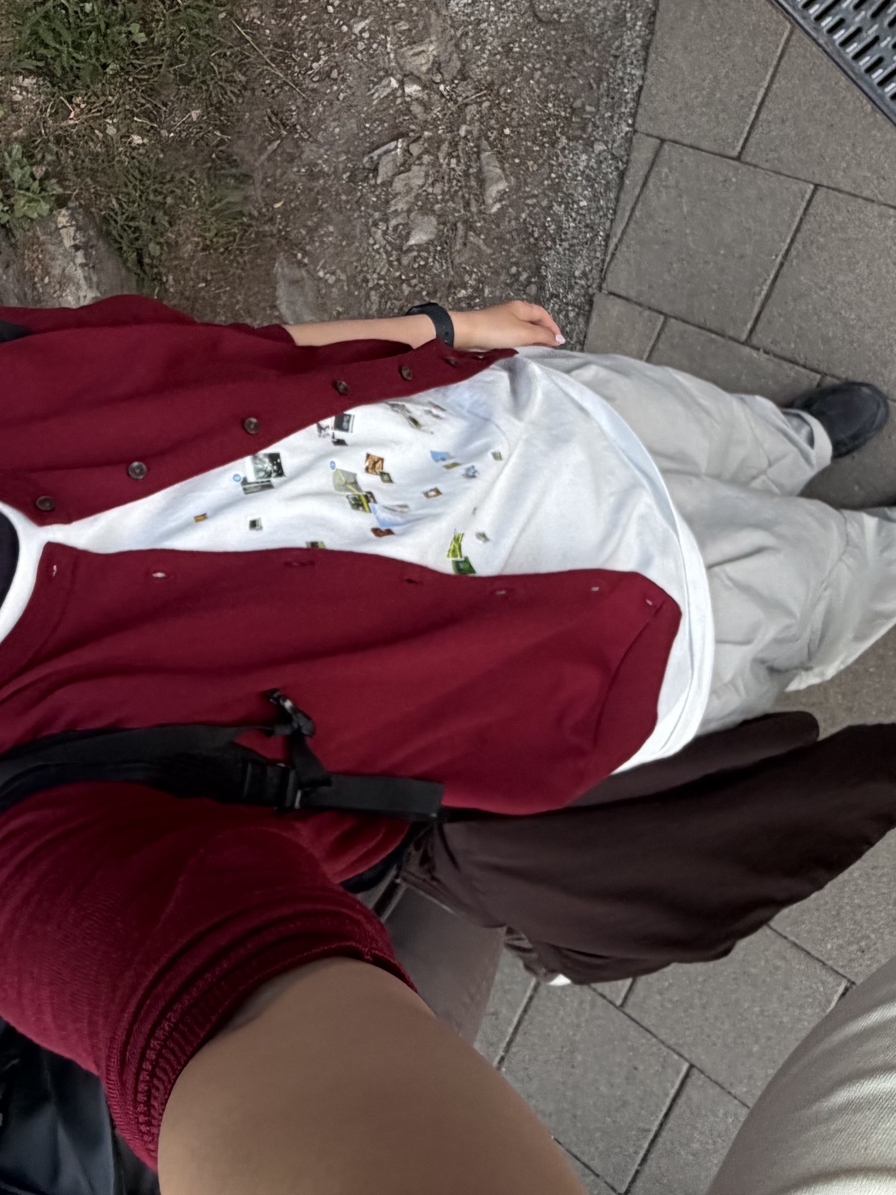 Sansan Gear Throwback T-Shirt White, Supreme Military Camp Cap Navy - 26SS 착용 스타일 - 4