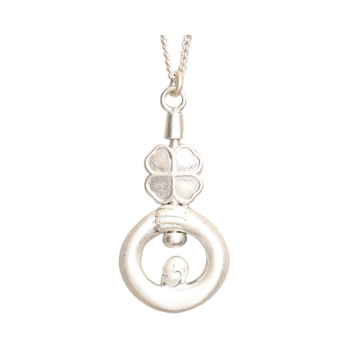 토우토우아카이브 필라르 가디언 목걸이 실버(TOWTOW.ARCHIVE Pilar Guardian Necklace Silver) - 3