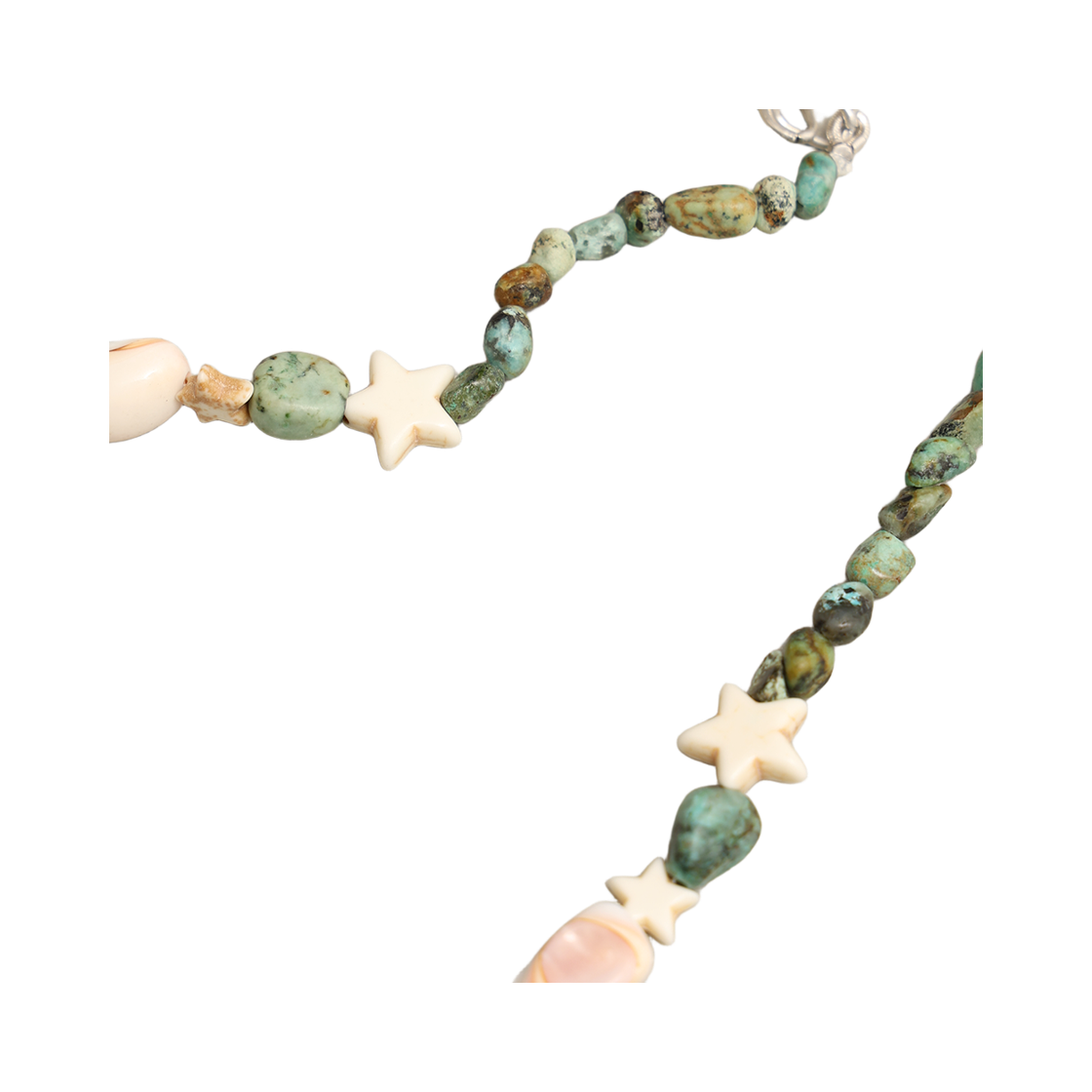 토우토우아카이브 피스바 스톤 목걸이 그린(TOWTOW.ARCHIVE Peace Bar Stone Necklace Green) - 3