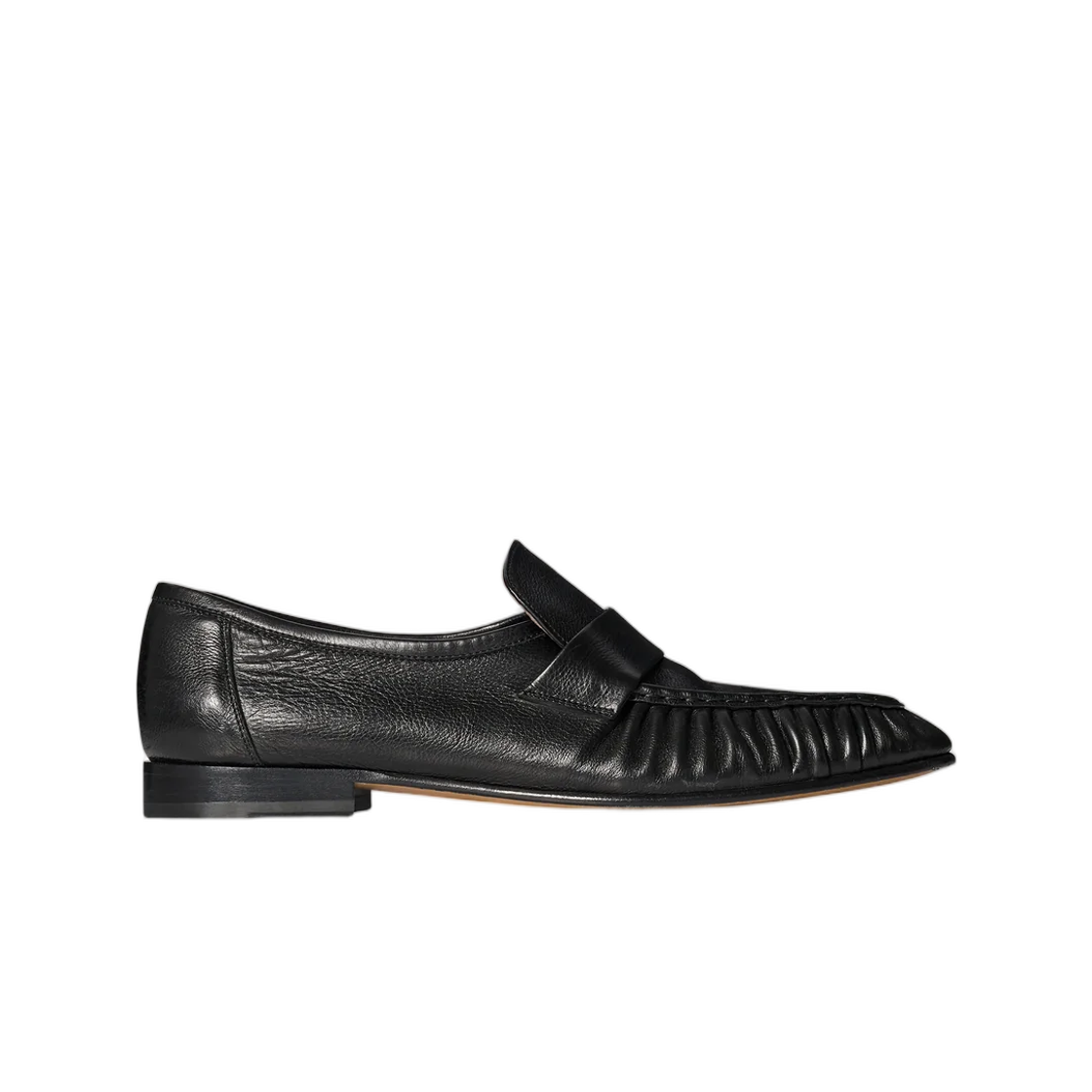 더 로우 소프트 로퍼 블랙(The Row Soft Loafer Black) - 1
