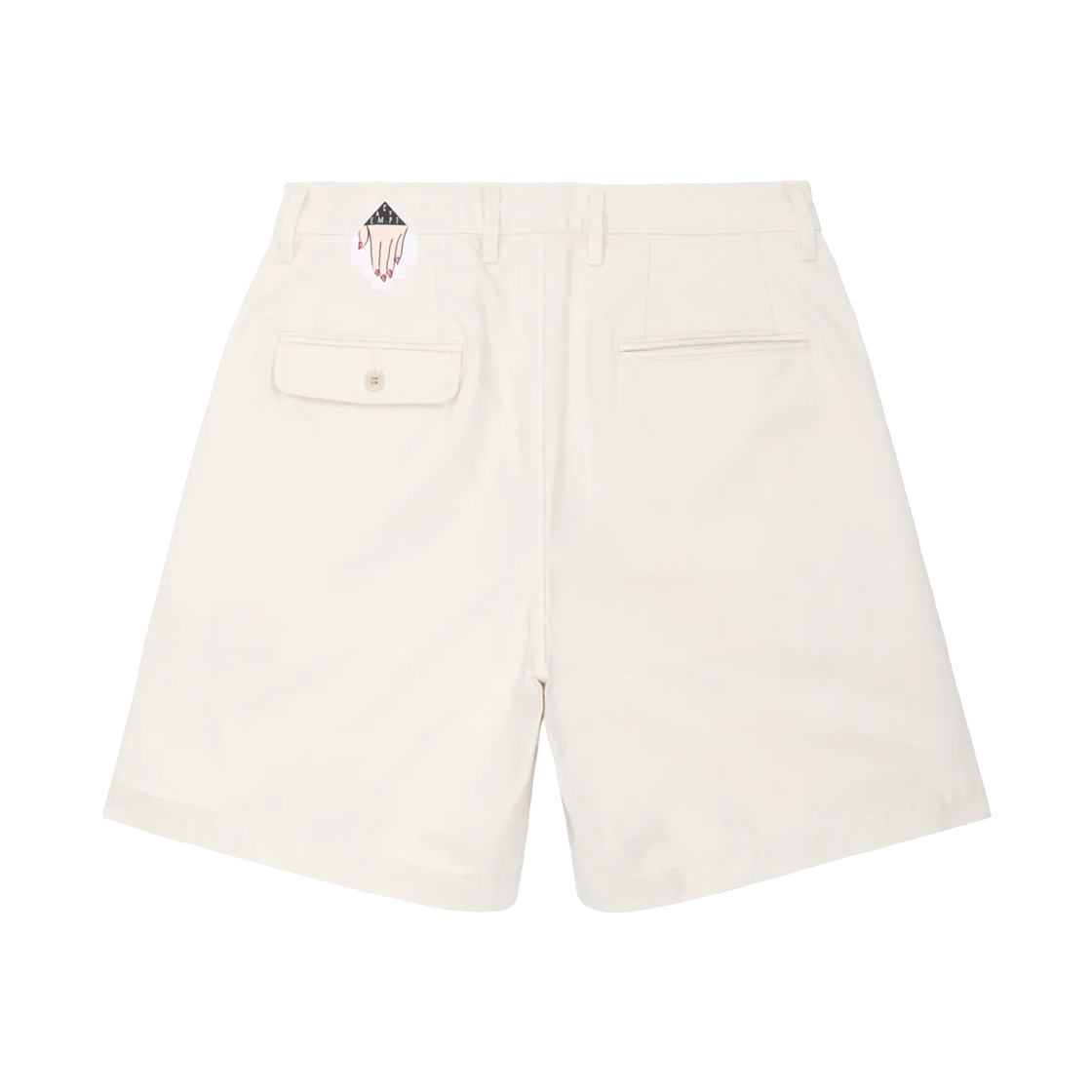카브엠트 투 턱 쇼츠 베이지 - 26SS(Cav Empt Two Tuck Shorts Beige - 26SS) - 2