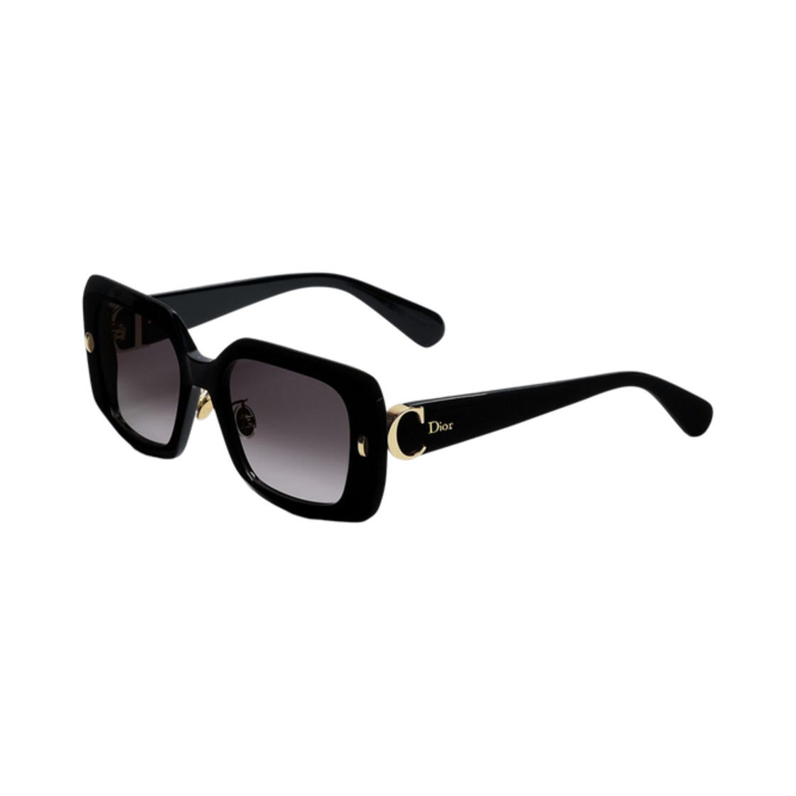 DINIS2FXR-10A1 (W) Dior Initial S2F Sunglasses Square Black