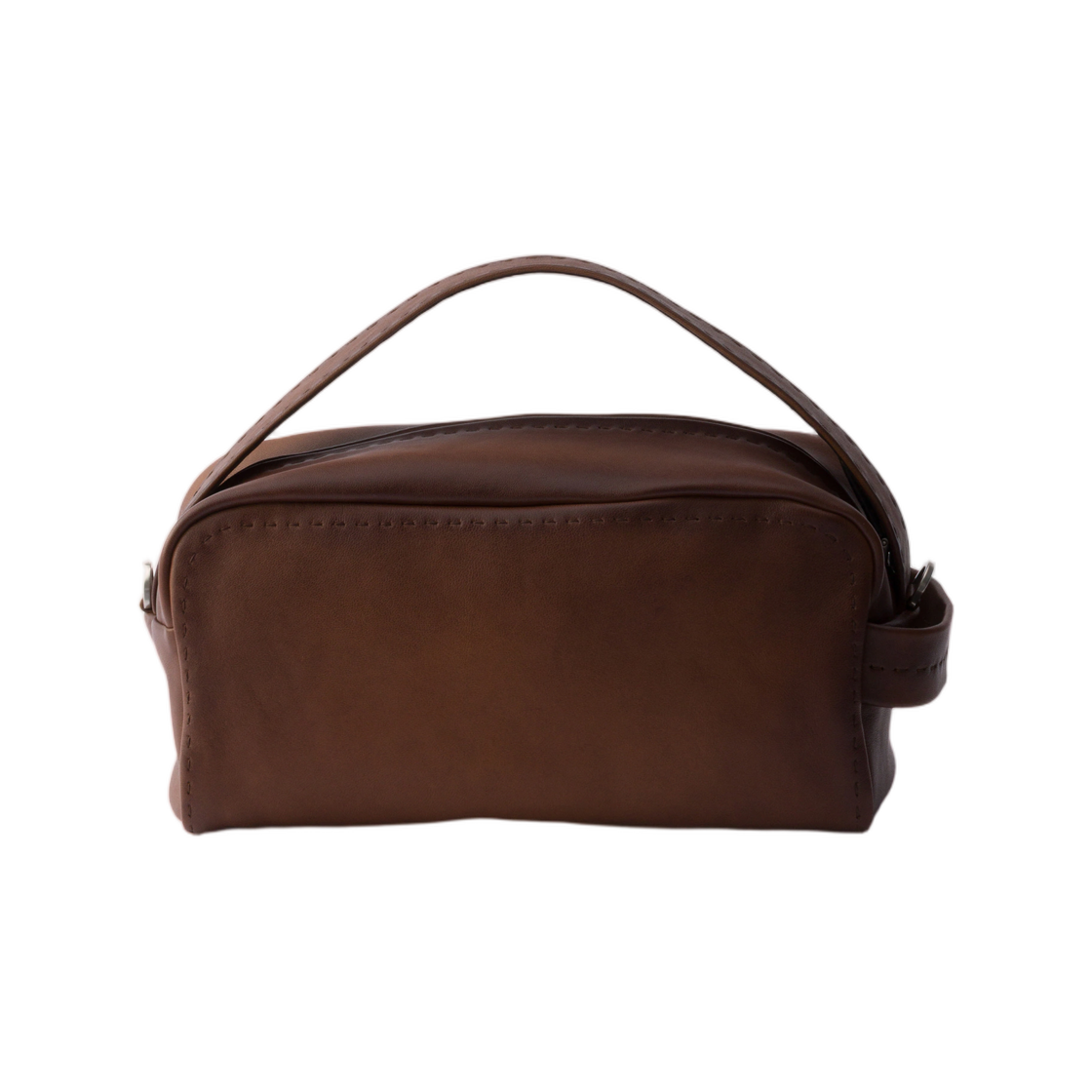 프라다 나파 레더 숄더백 코코아 브라운(Prada Nappa Leather Shoulder Bag Cocoa Brown) - 2