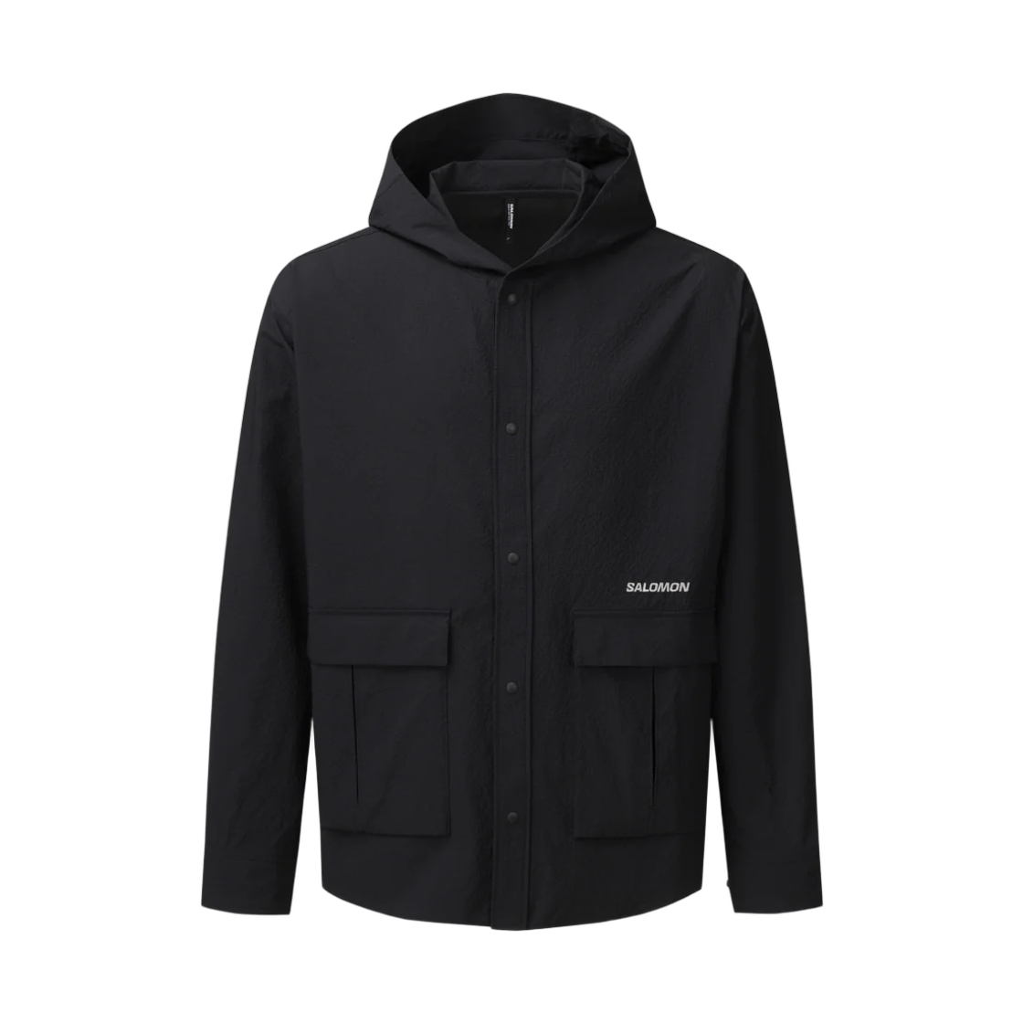 LD0038300 Salomon Morphing Hooded Shirt Jacket Black
