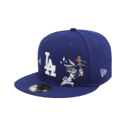 New Era Looney Tunes MLB LA Dodgers Fitted Cap Dark Blue