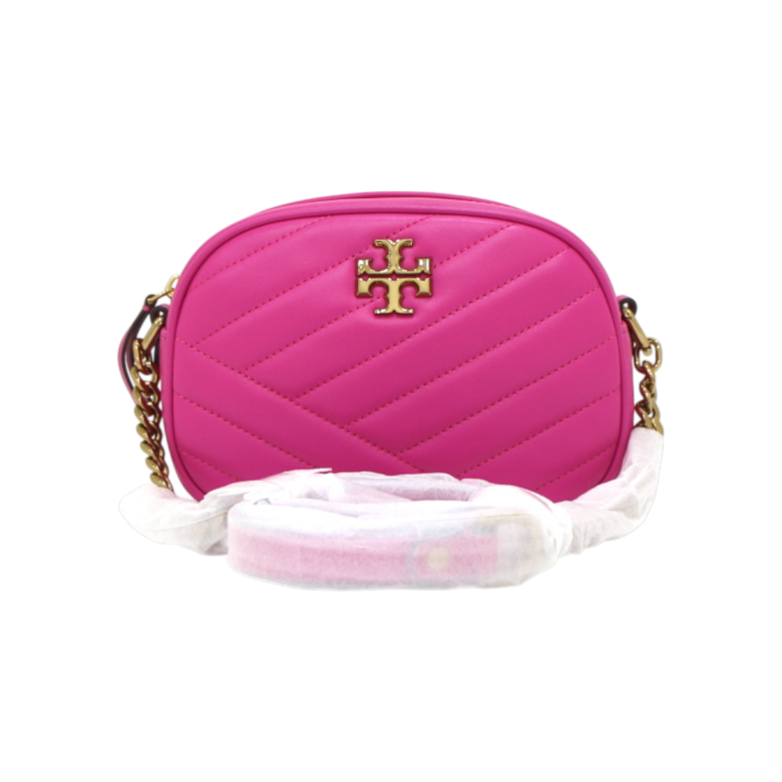 ITNQNCWO8IHQ Tory Burch Pink Diagonal Camera Bag AA42909