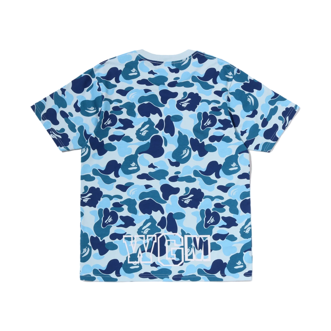 베이프 ABC 카모 샤크 티셔츠 블루(BAPE ABC Camo Shark T-Shirt Blue) - 2