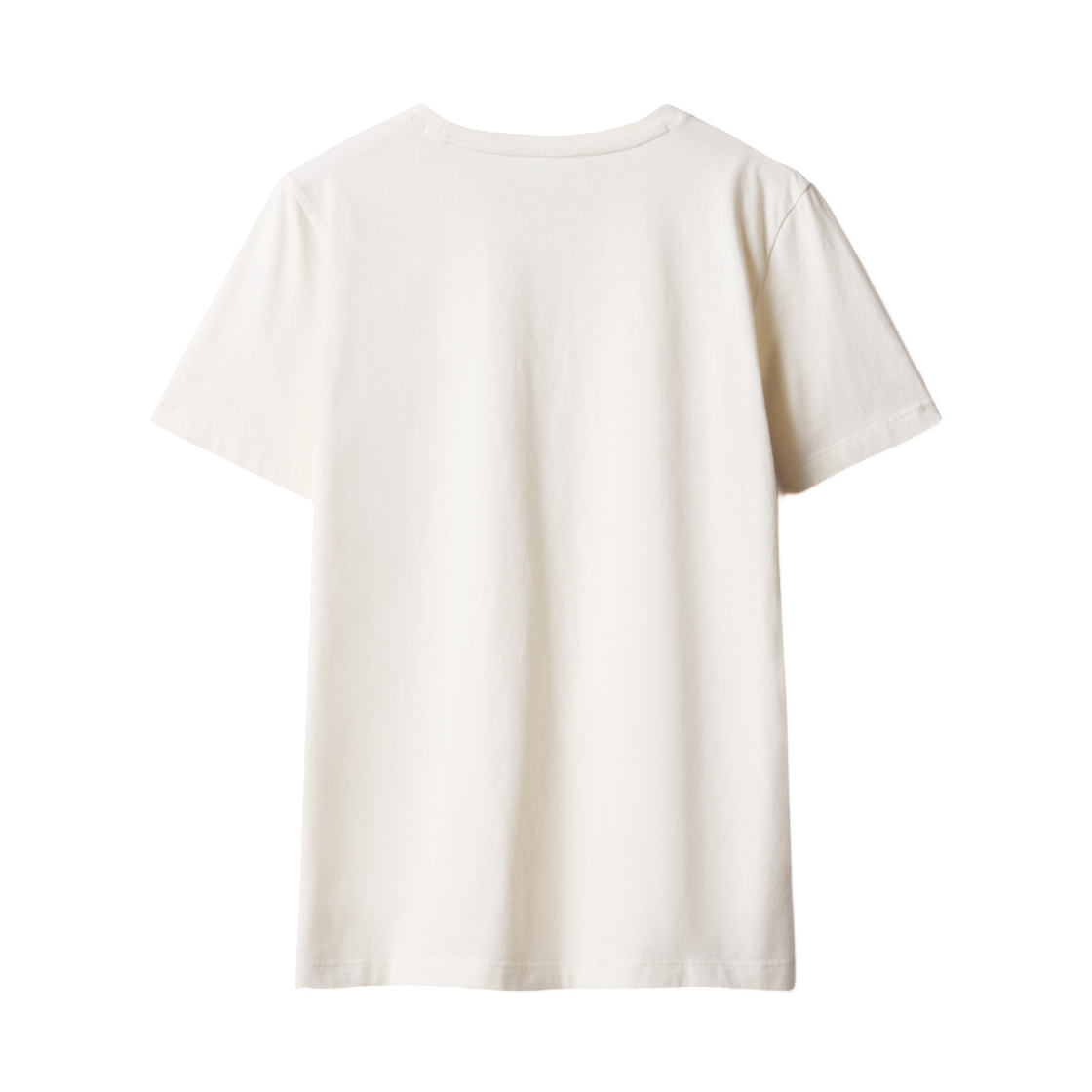 (W) 메종 키츠네 폭스 헤드 레귤러 티셔츠 노블 베이지((W) Maison Kitsune Fox Head Regular T-Shirt Noble Beige) - 2