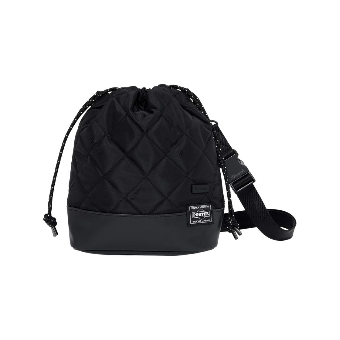 포터 x JJJ자운드 드로우스트링백 블랙(Porter x JJJJound Drawstring Bag Black) - 1