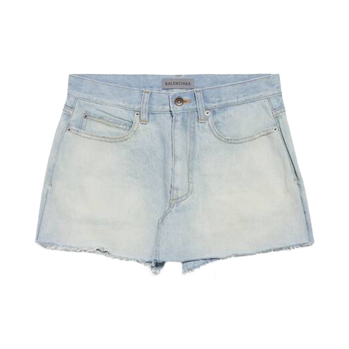 872186TDW144200 (W) Balenciaga Skort Light Blue