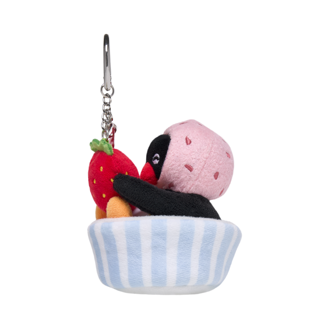 PCR-SK PINGU' CREAMERY Strawberry Scoop Keyring