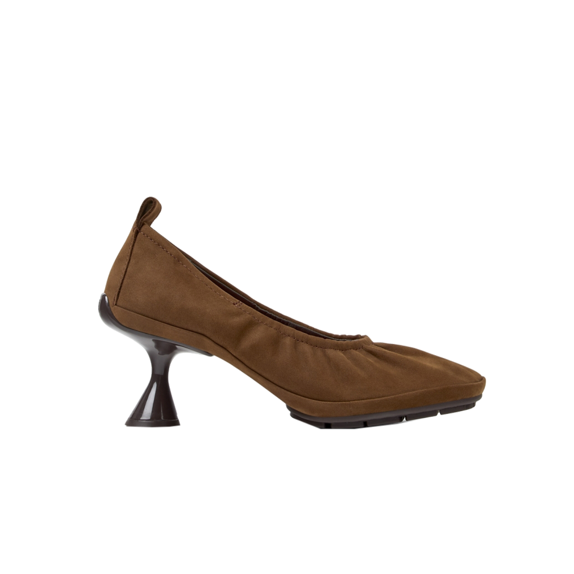 캠퍼 여성 라이트 레프트 펌프스 브라운(Camper Woman Right Left Pumps Brown)
